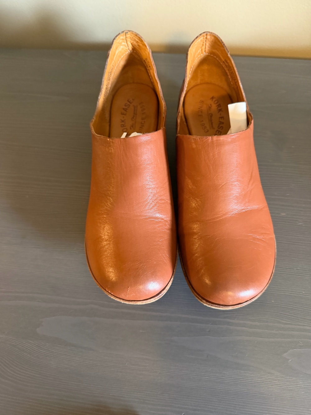 Kork-Ease Leather Slip On Clogs - Picture 3 of 10